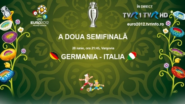 EURO 2012: Germania - Italia