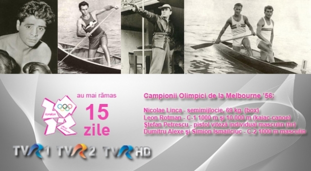Sportivii români medaliaţi la JO de la Melbourne ‘56