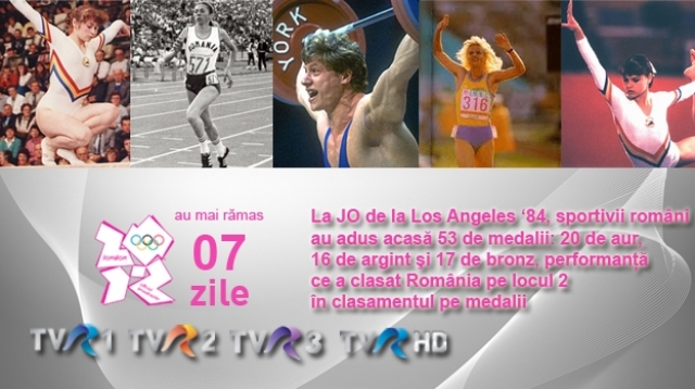 Sportivii români medaliaţi la JO de la Los Angeles ‘84