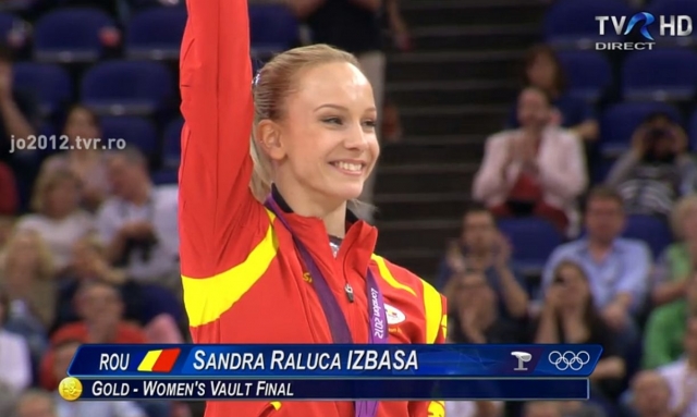 Sandra Izbaşa, campioană olimpică la sărituri