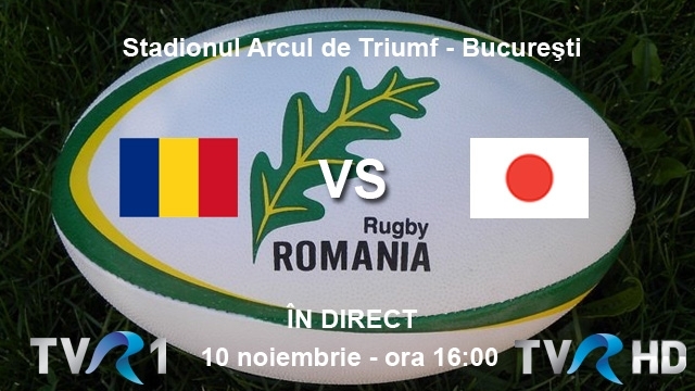 Rugby: România-Japonia