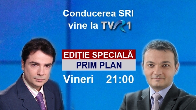 Ediţie specială PRIM PLAN - Conducerea SRI vine la TVR1