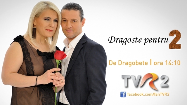 „DRAGOSTE PENTRU 2” – show de Dragobete, în direct la TVR 2