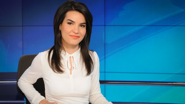 Alina Badea: Trăiesc visul copilăriei mele - să fiu prezentator de ştiri