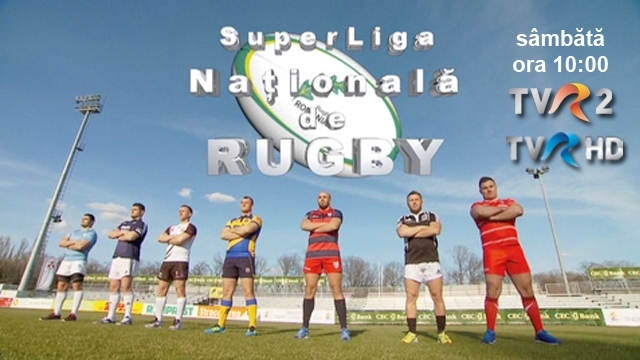 Superliga Naţională de Rugby, în direct la TVR 2 şi TVR HD