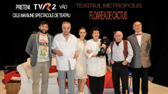Prietenii TVR 2 au văzut „Floarea de cactus” la Teatrul Metropolis