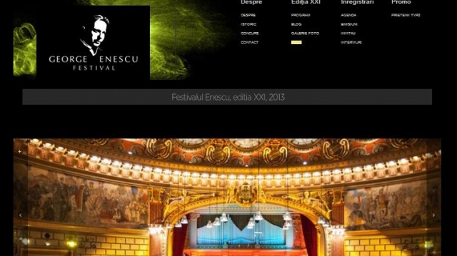 Festivalul „George Enescu” se vede LIVE online la TVR