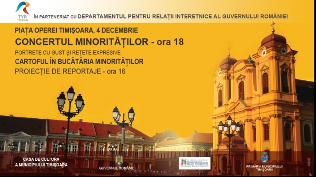 TVR Timișoara vă propune un eveniment intercultural de anvergură europeană