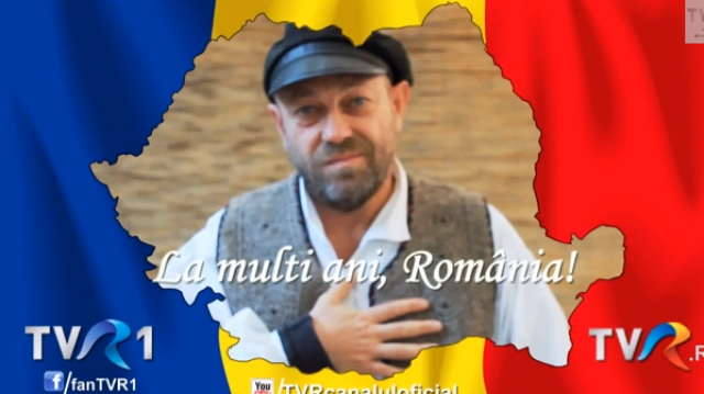 De 1 Decembrie, prezentatorii TVR spun „La mulţi ani, România!”