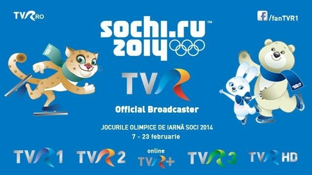 TVR transmite în exclusivitate Jocurile Olimpice de Iarnă Soci 2014