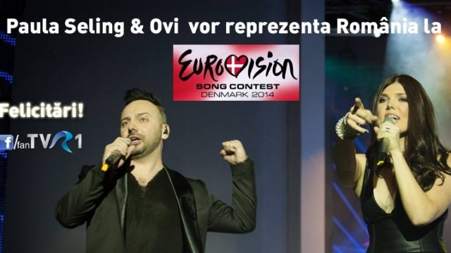 Paula Seling și Ovi reprezintă România la Eurovision 2014