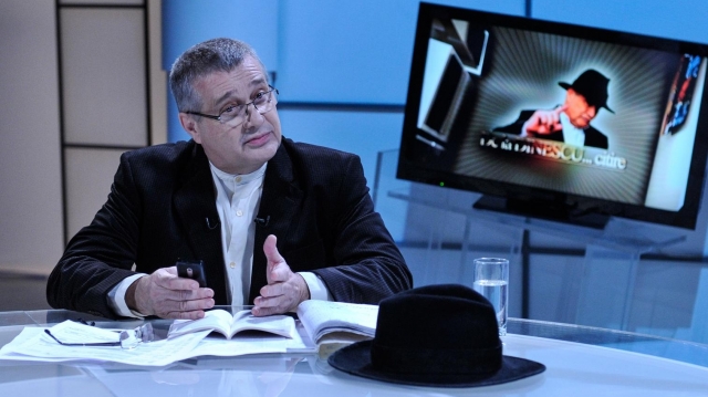 George Moceanu vorbeşte cu Dinescu despre afaceri, în direct, la TVR 2