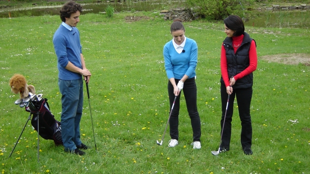 Drumul Succesului în golf pentru campionii naţionali, Ana şi Laurenţiu Coman