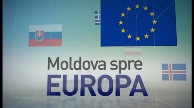 Chişinăul primeşte cu braţele deschise Caravana „Moldova spre Europa”