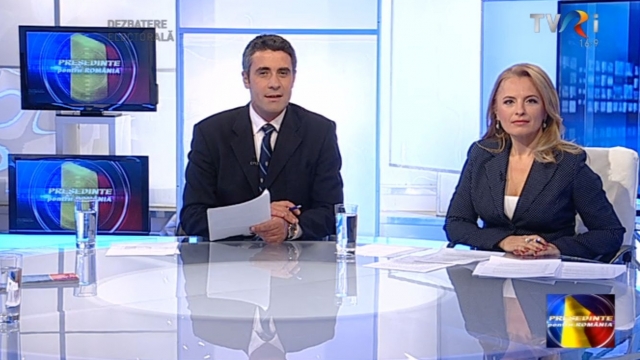 Preşedinte pentru România continuă în weekend la TVR 1