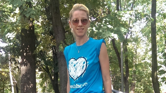 Sonia Argint Ionescu a alergat la Maratonul Internaţional Bucureşti