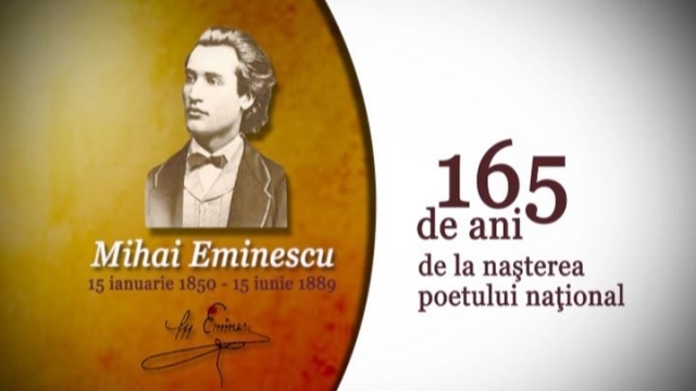Împlinirea a 165 de ani de la naşterea lui Mihai Eminescu, omagiată la TVR