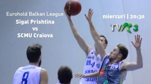 Craiova luptă pentru calificarea în semifinalele Ligii Balcanice la baschet