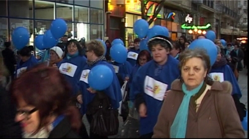 Albastru pentru autism la Timișoara