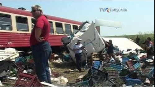 Accident feroviar în județul Timiș