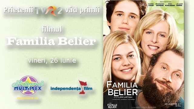 Prietenii TVR2 văd primii comedia “Familia Belier”