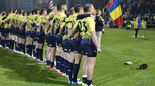 Naţionala de rugby îşi prezintă lotul şi echipamentul pentru Cupa Mondială