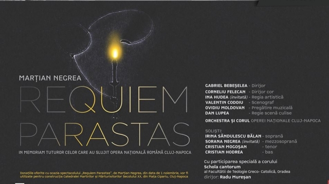 Spectacol omagial la Opera clujeană, într-o ediţie specială „Cap de afiş”