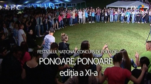 Festivalului Naţional Concurs de Folclor „Ponoare, Ponoare”