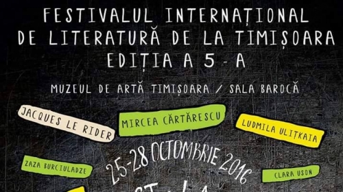 Festivalul Internaţional de Literatură de la Timişoara