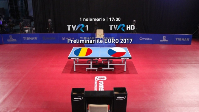 Tenisul de masă european se joacă la TVR