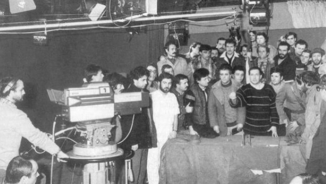 „TVR 60 - Istoria în ştiri”: Studioul TVR mobil de la Revoluţie