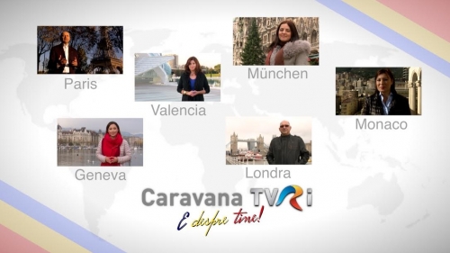 Caravana TVRi: Jurnaliștii TVR Internațional, de vorbă cu românii de pretutindeni