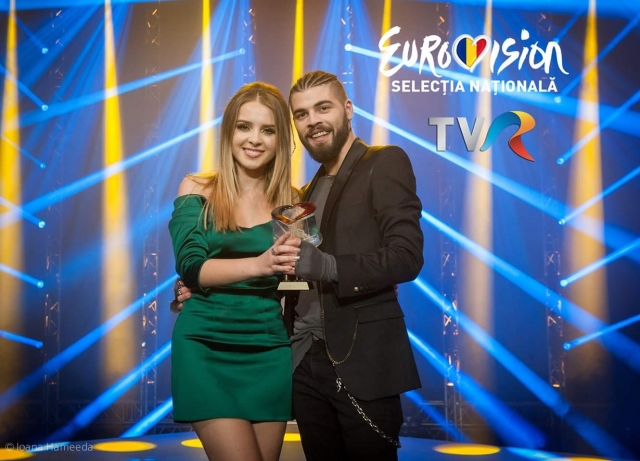 Ilinca şi Alex Florea au câştigat Finala Eurovision România