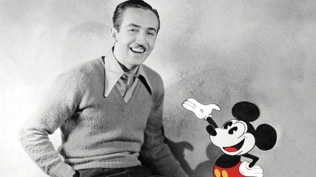 Walt Disney, erou în paginile 