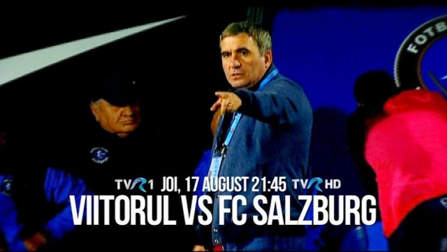 Live la TVR: Viitorul, în play off-ul Europa League, cu FC Salzburg 