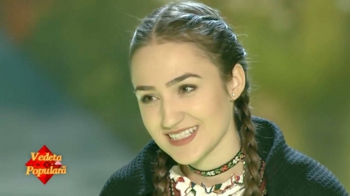 Fata popii din Plopiş, a şasea semifinalistă „Vedeta populară”