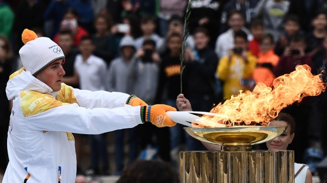 Ceremonia de aprindere a Flăcării Olimpice a JO de la Pyeongchang, la TVR HD