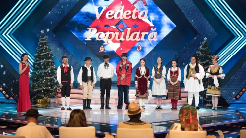 Semifinala „Vedeta populară”, în top 3 programe din Ajun de Crăciun