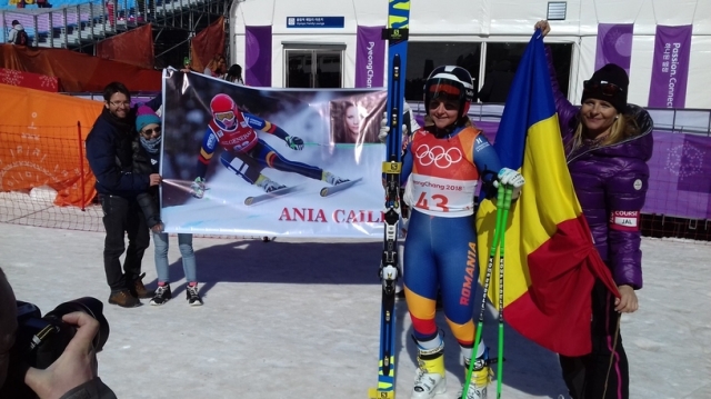 JO PyeongChang 2018: România, locul 36 la schi alpin