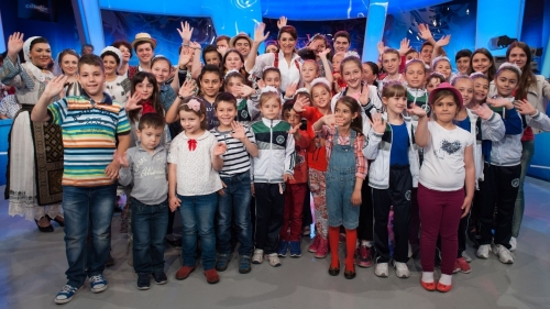 Cei mai talentaţi copii, invitaţii Iulianei Tudor la Vedeta populară de 1 iunie