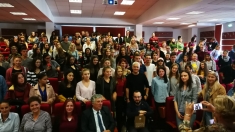La Cluj, studenții de la „Babeş-Bolyai” l-au așteptat pe Virgil Ianțu cu întrebări