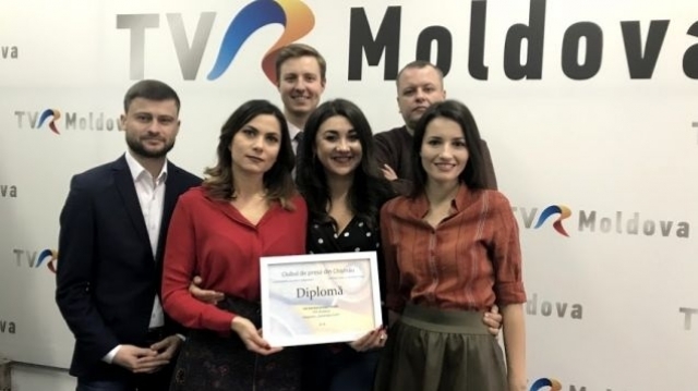 Proiectele TVR MOLDOVA premiate la Gala Clubului de Presă din Chișinău