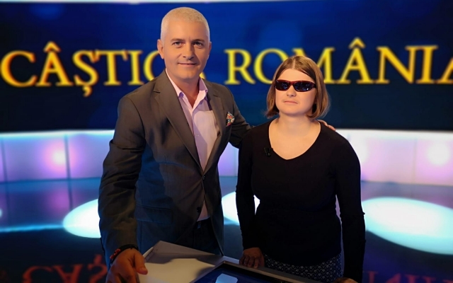 Povestea MAGDALENEI IURESCU, tânăra nevăzătoare de la „Câştigă România!”