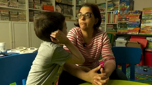 Giorgiana este mamă a doi copii, ambii diagnosticați cu autism