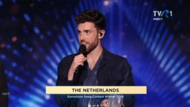 Duncan Laurance, reprezentantul Olandei, a câștigat finala Eurovision 2019