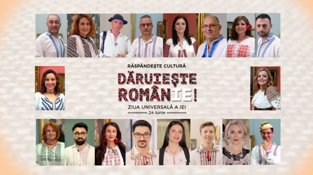 Răspândeşte cultură. Dăruieşte RomânIE! - campania TVRi de Ziua Universală a IEI