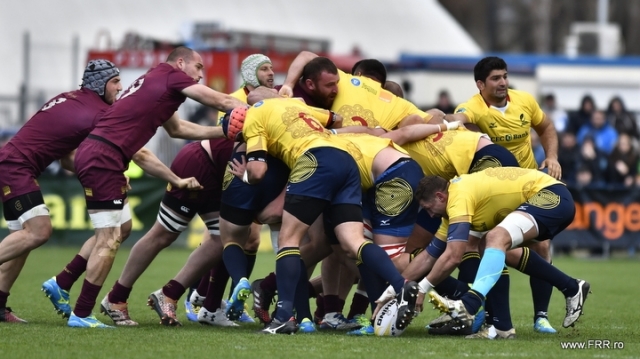 Meciurile Naționalei României la Rugby Europe Championship, în direct la TVR 1