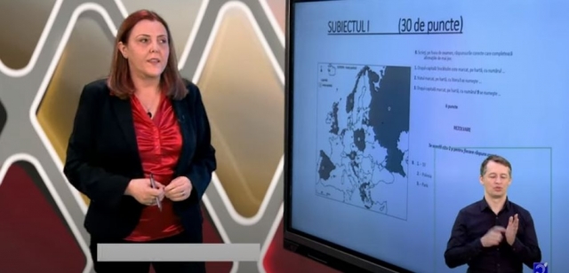 TELEȘCOALA: Geografie, a XII-a, model de subiect pentru Bacalaureat | VIDEO