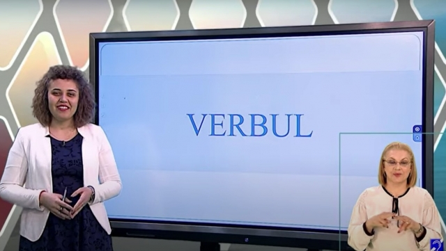 TELEȘCOALA: Română, a VIII-a, verbul | VIDEO