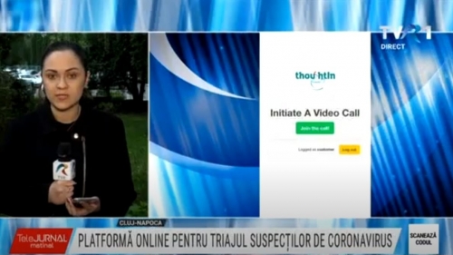 Aplicație online pentru triajul suspecților de coronavirus | VIDEO